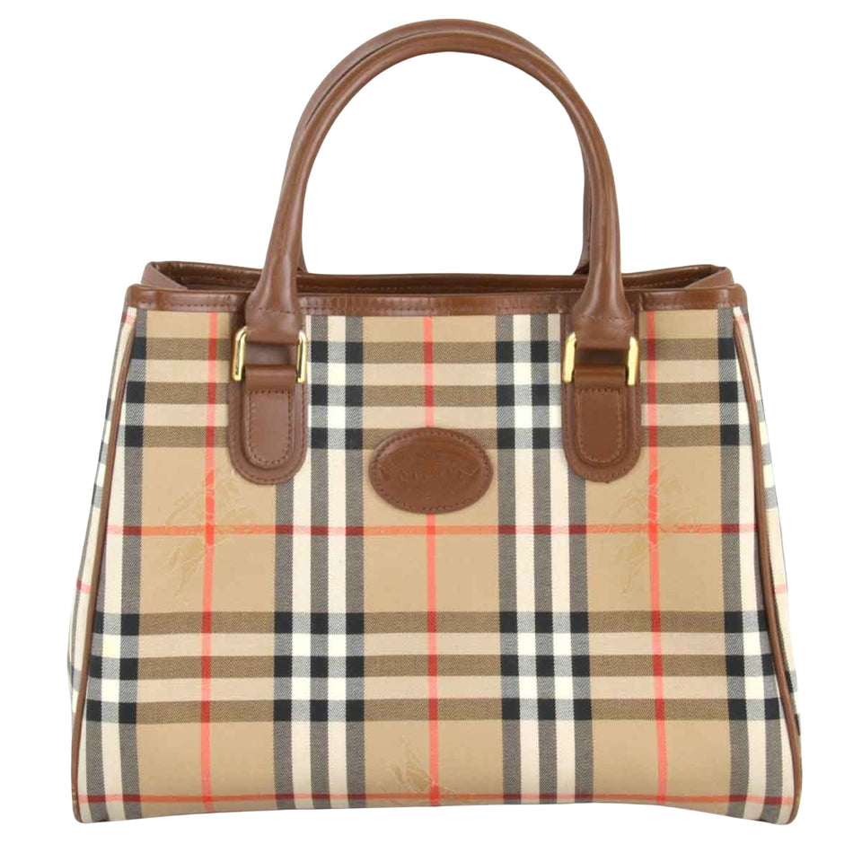Luxury Burberry Nova Check Handbag