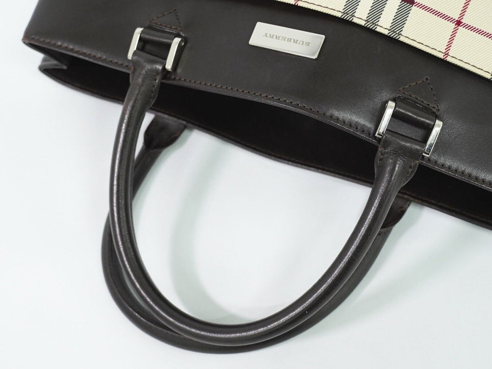 Luxury Burberry Tartan Tote