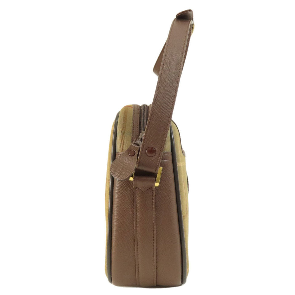 Luxury Burberry Nova Check Shoulder Bag