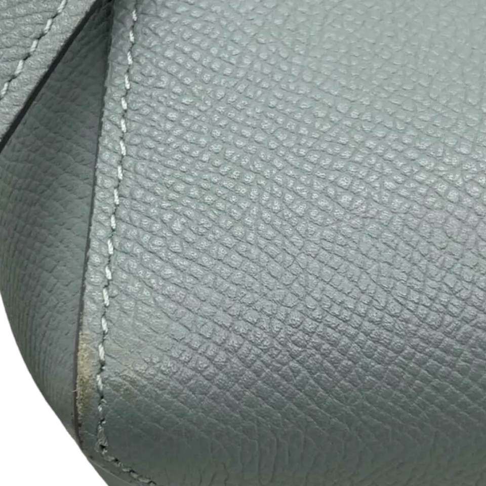 Grained Calfskin Nano Belt Bag Storm GHW