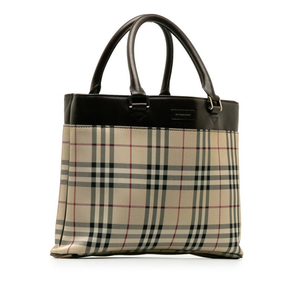 Luxury Burberry Nova Check Handbag