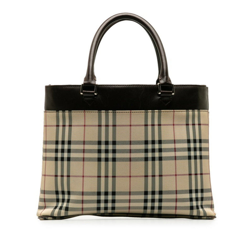 Luxury Burberry Nova Check Handbag