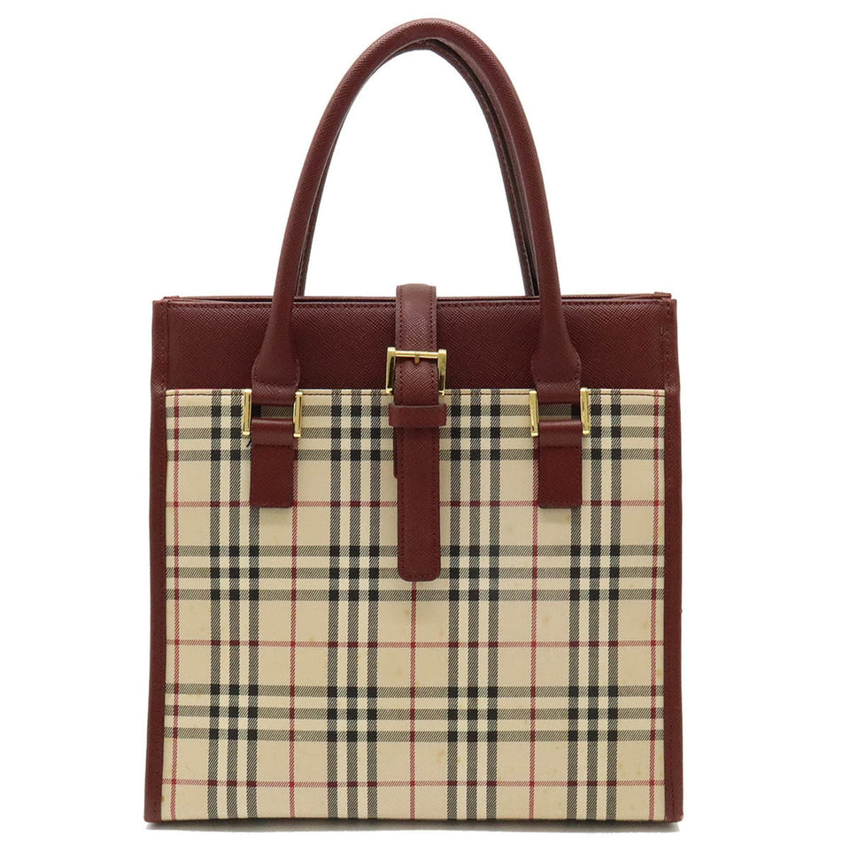 Luxury Burberry Nova Check Handbag