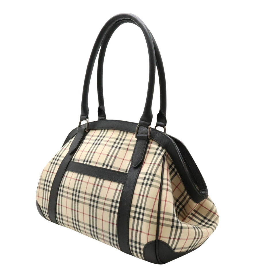 Luxury Burberry Nova Check Shoulder Bag