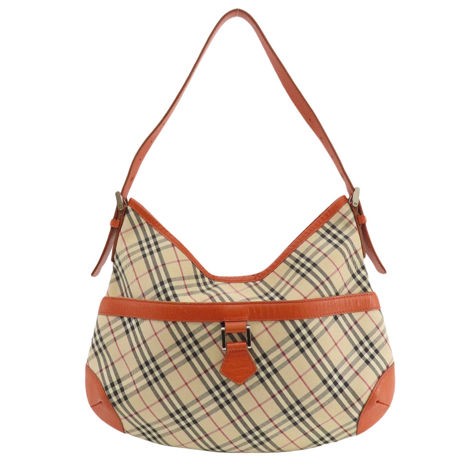 Luxury Burberry Nova Check Shoulder Bag