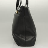 Burberry Black Leather Tote Bag ( )