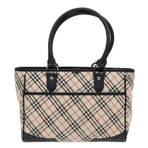 Burberry Nova Check Beige Canvas Handbag ( )