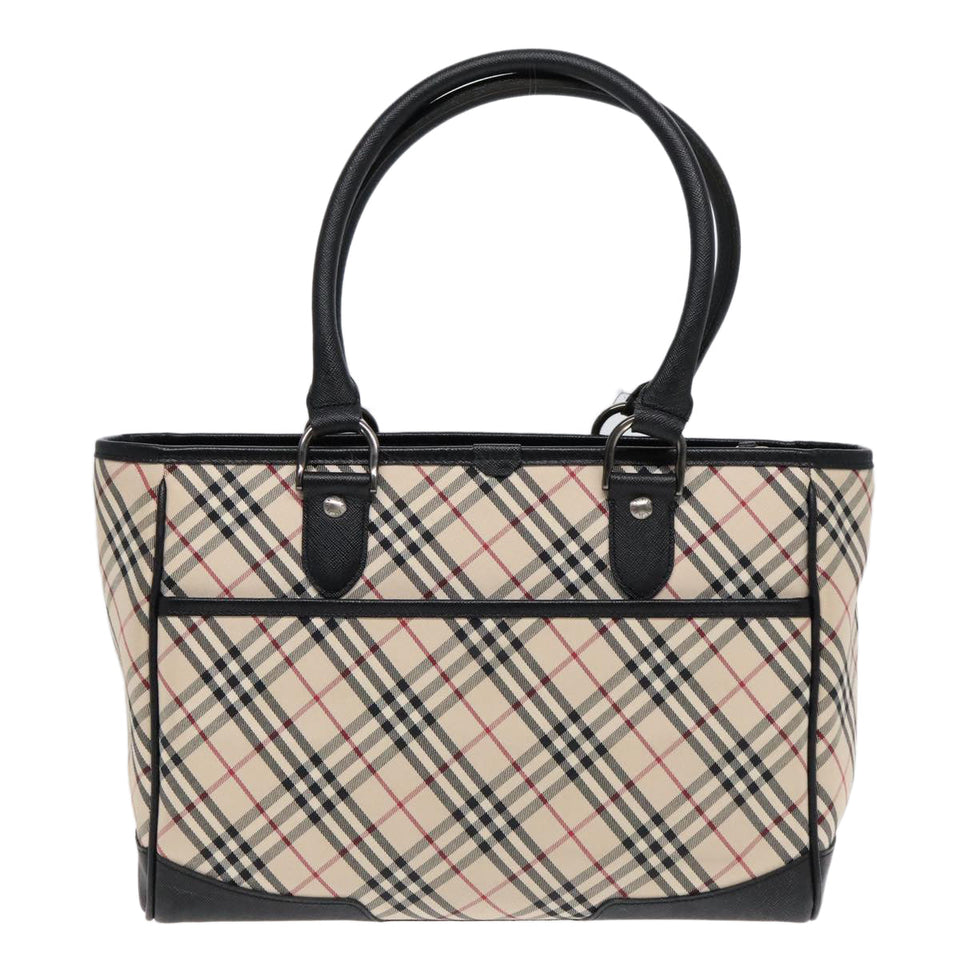 Burberry Nova Check Beige Canvas Handbag ( )