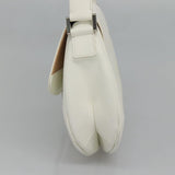 Burberry White Leather Shoulder Bag ( )