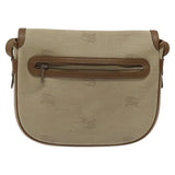 Burberry Beige Canvas Shoulder Bag ( )
