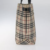 Burberry Nova Check Beige Canvas Tote Bag ( )