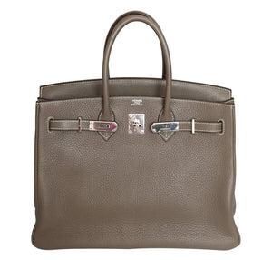 HermesEtoupe Birkin Bag 35cm PHW