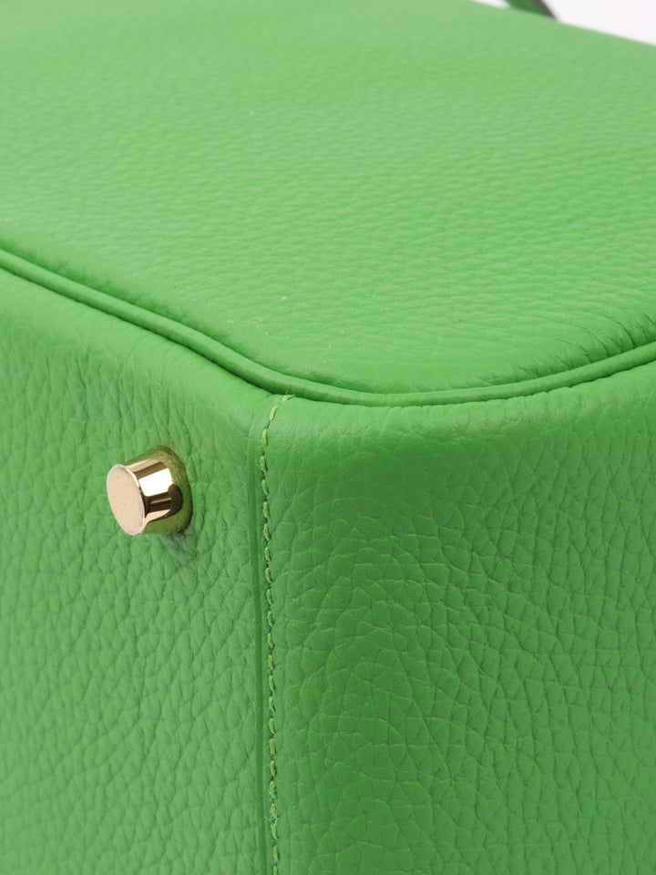 Hermes Lindy 26 Vert Yucca.