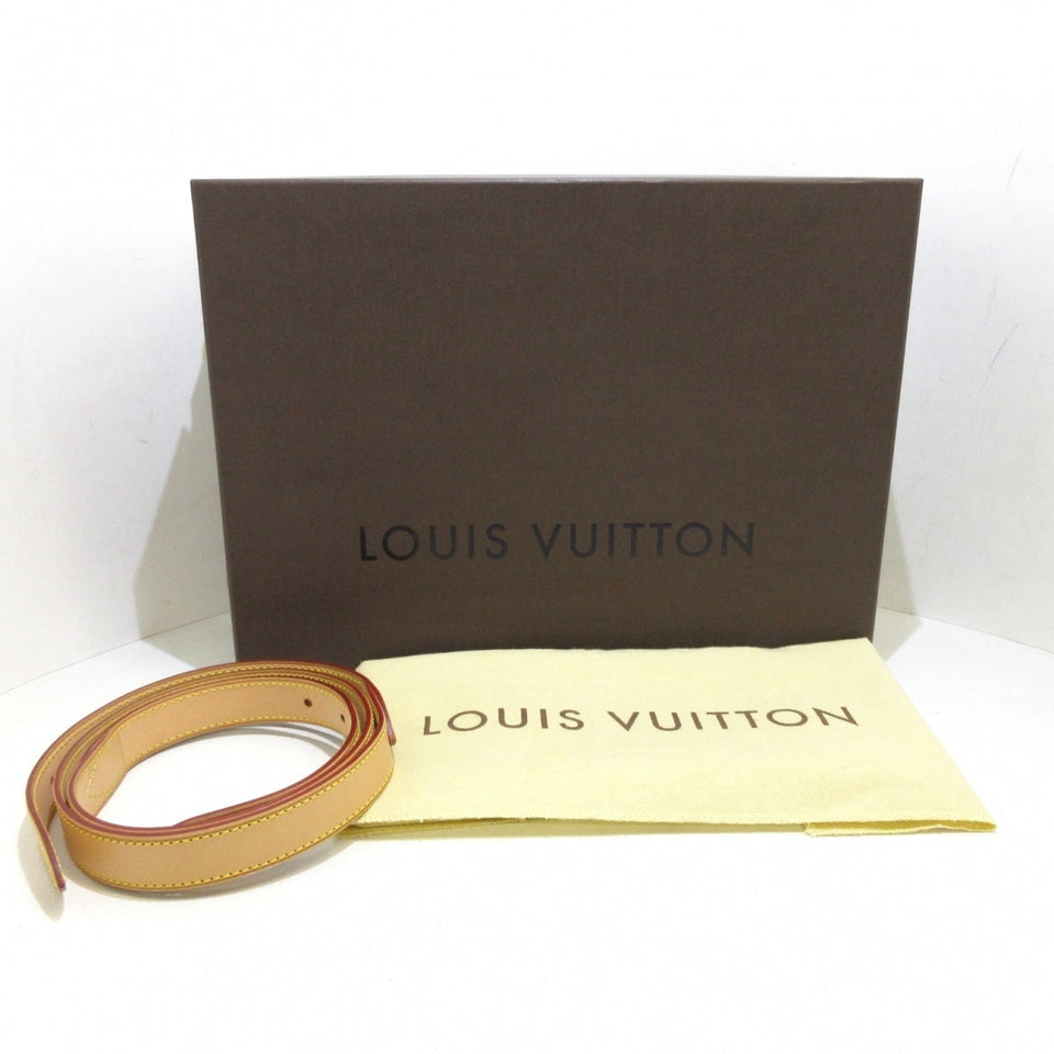Louis Vuitton Baggy PM Shoulder Bag Blue Denim Leather