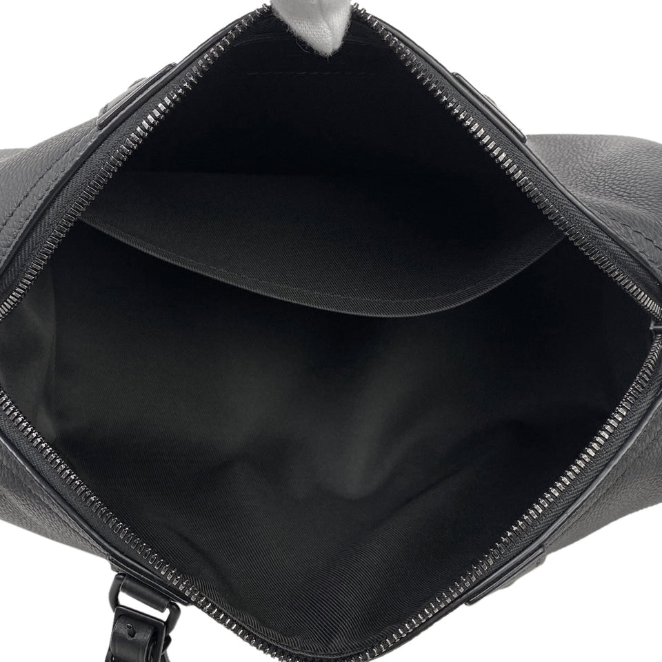 Louis Vuitton City Keepall Damier Distorted Shoulder Bag Leather Noir Black