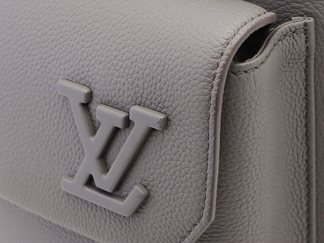 Louis Vuitton Takeoff Backpack Aerogram Leather Gray