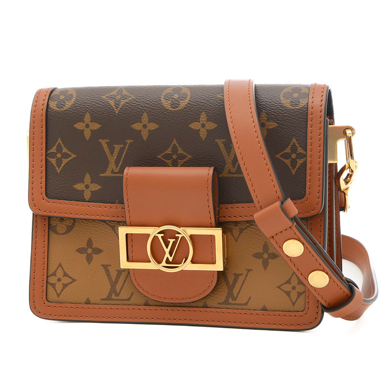 Louis Vuitton Monogram Reverse Dauphine Mini Shoulder Bag