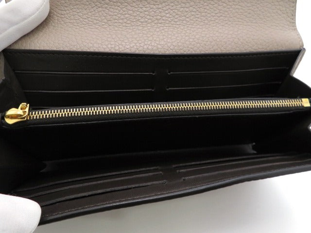 Louis Vuitton Long Wallet Portefeuille Capucines Taurillon Galle
