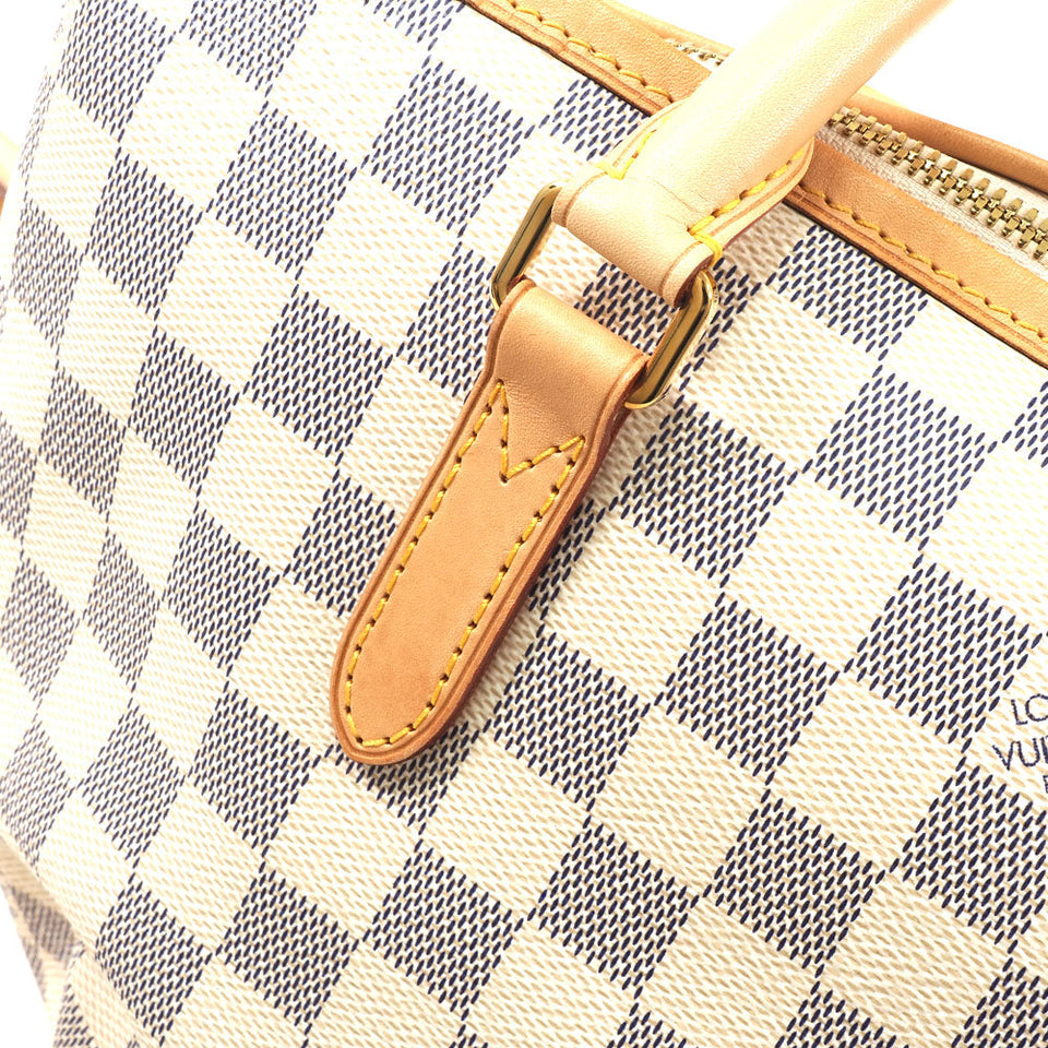 Louis Vuitton Riviera PM Damier Azur Tote Bag Shoulder Bag