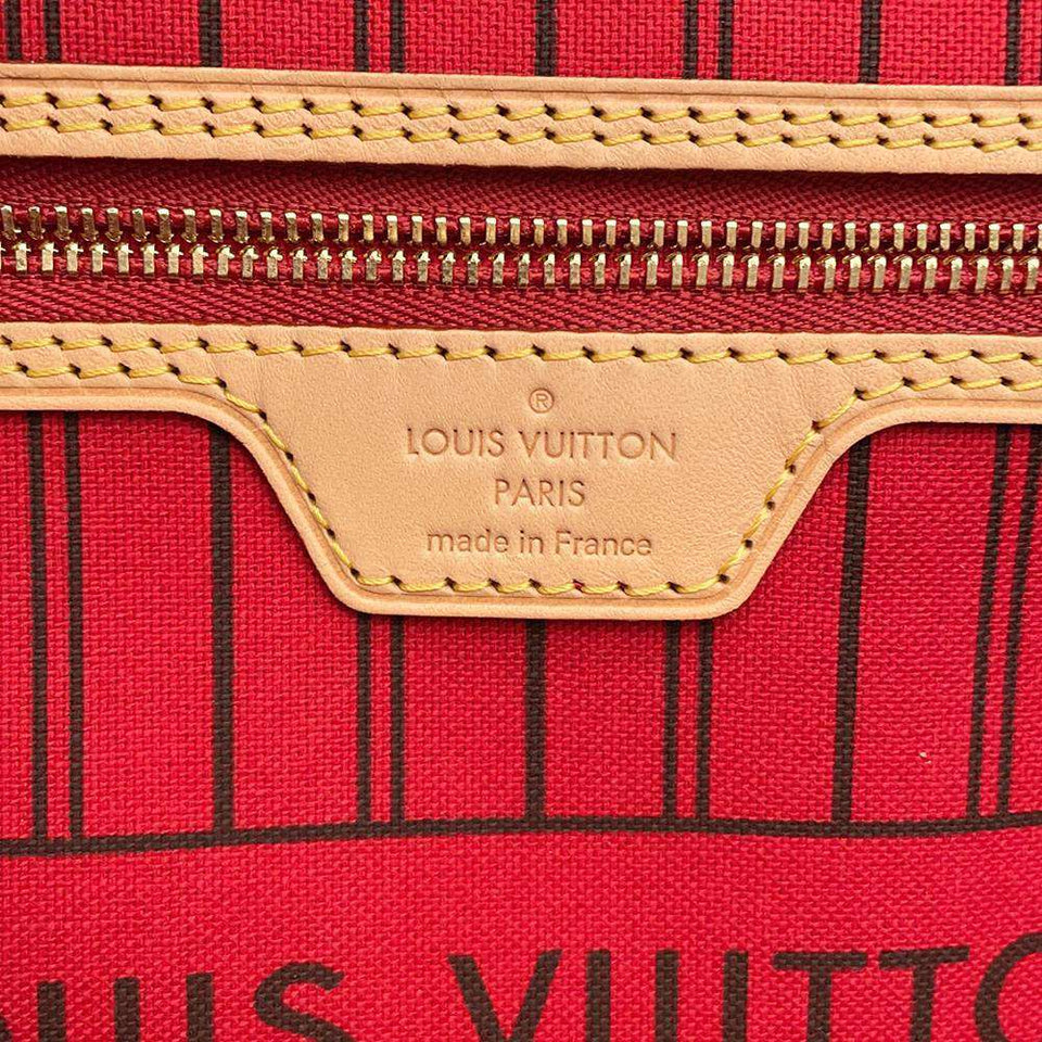 Louis Vuitton Tote Bag Monogram Neverfull MM With Pouch