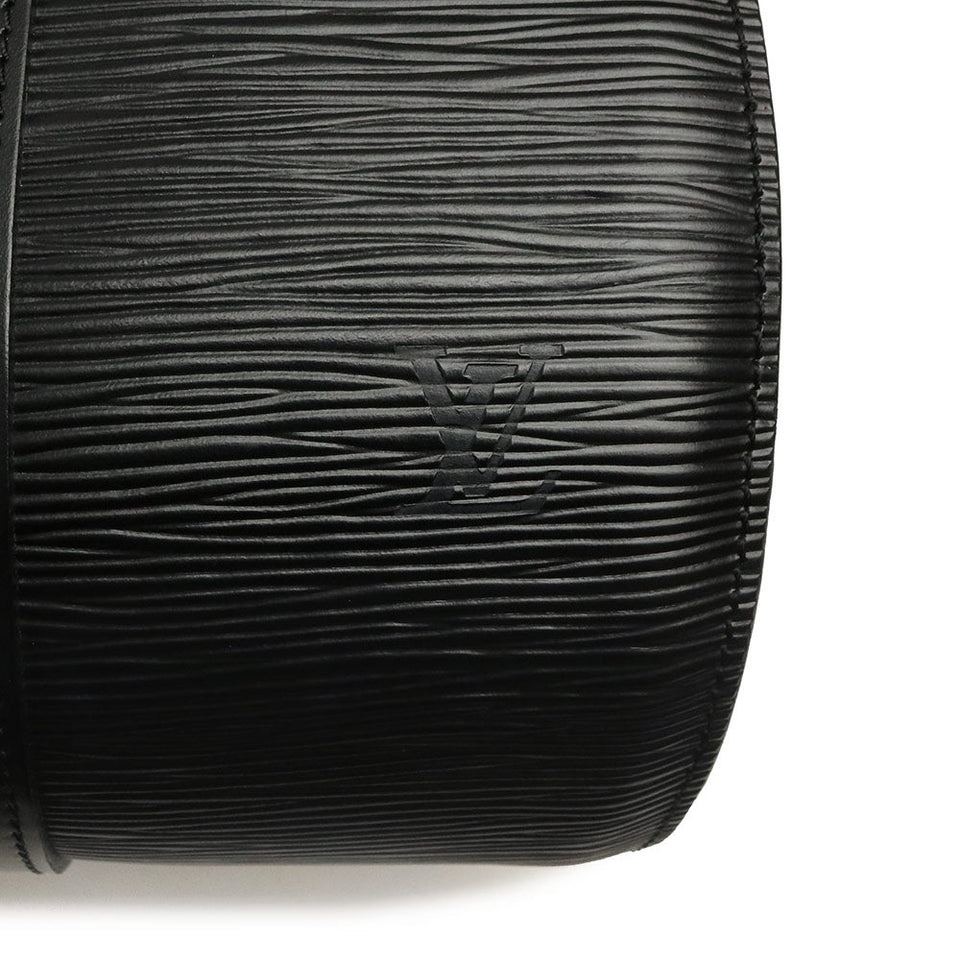 Louis Vuitton Epi Soufflot Handbag Noir Black