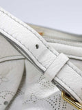 Louis Vuitton Mahina Leather XL Shoulder Bag White