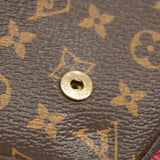 Louis Vuitton Bifold Long Wallet Monogram Portefeuille Double V