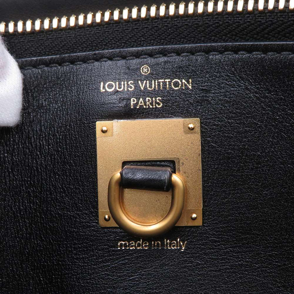 Louis Vuitton Handbag City Steamer PM 2way Shoulder Bag Black