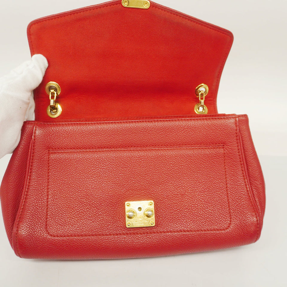 Louis Vuitton Shoulder Bag Monogram Empreinte Saint Germain PM Red