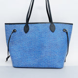 Louis Vuitton Tote Bag Epi Denim Neverfull MM Denim Blue