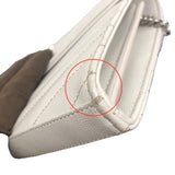 Saint Laurent- Belt Bag Monogram Ivory Gd Hardware Grain Leather Unisex Body Bag