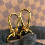 Louis Vuitton Handbag Damier Ebene Normandy Python
