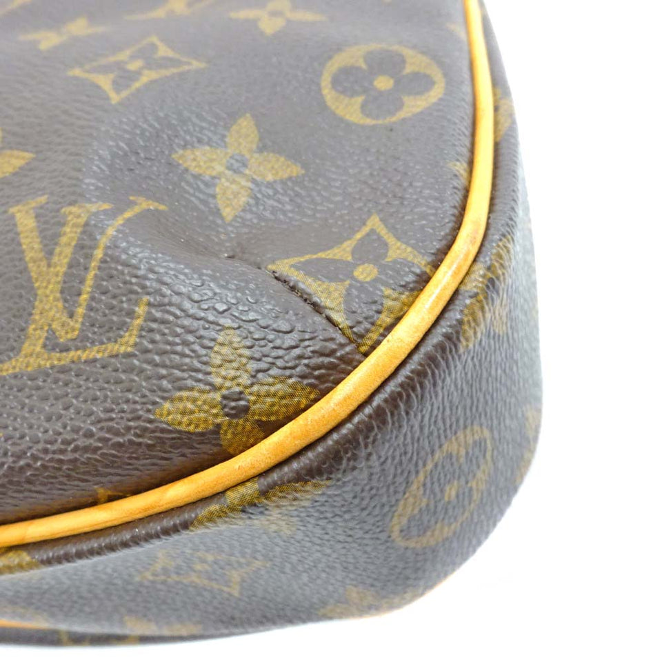 Louis Vuitton Monogram Odeon PM Shoulder Bag Brown Monogram Canvas