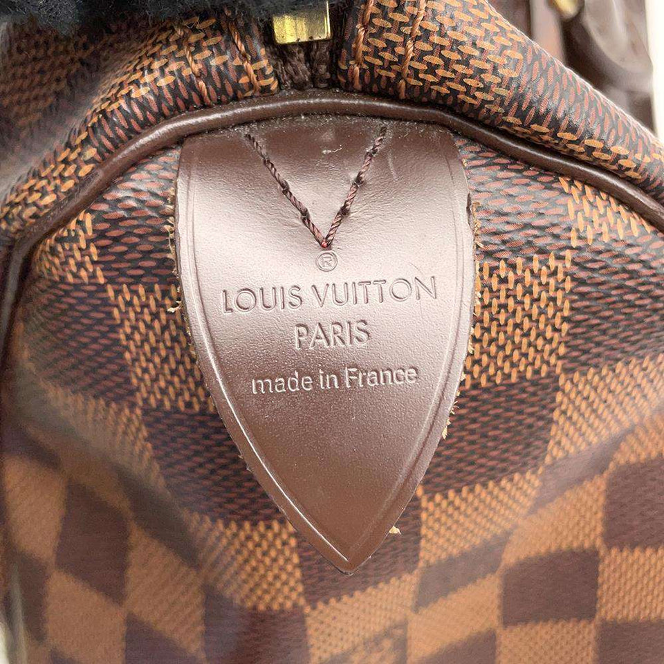 Louis Vuitton Handbag Damier Ebene Speedy Bandouliere 25 Shoulder Bag