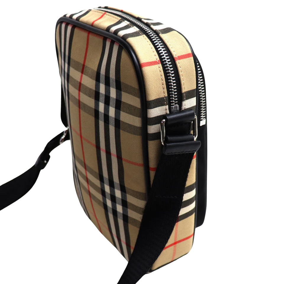 Luxury Burberry Vintage Check Shoulder Bag