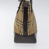 Burberry Nova Check Beige Canvas Handbag ( )