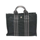 Hermes Tote Bag canvas gray Tote Bag Her Line Tote PM unisex(Unisex)