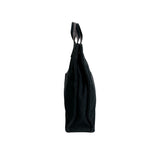 Hermes Tote Bag canvas black canvas Fool ToeMM