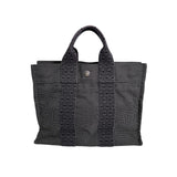 Hermes Tote Bag canvas gray Her LinePM
