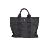 Hermes Tote Bag canvas gray Her LinePM