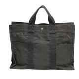 Hermes Tote Bag canvas gray Business bag Her LineTote MM