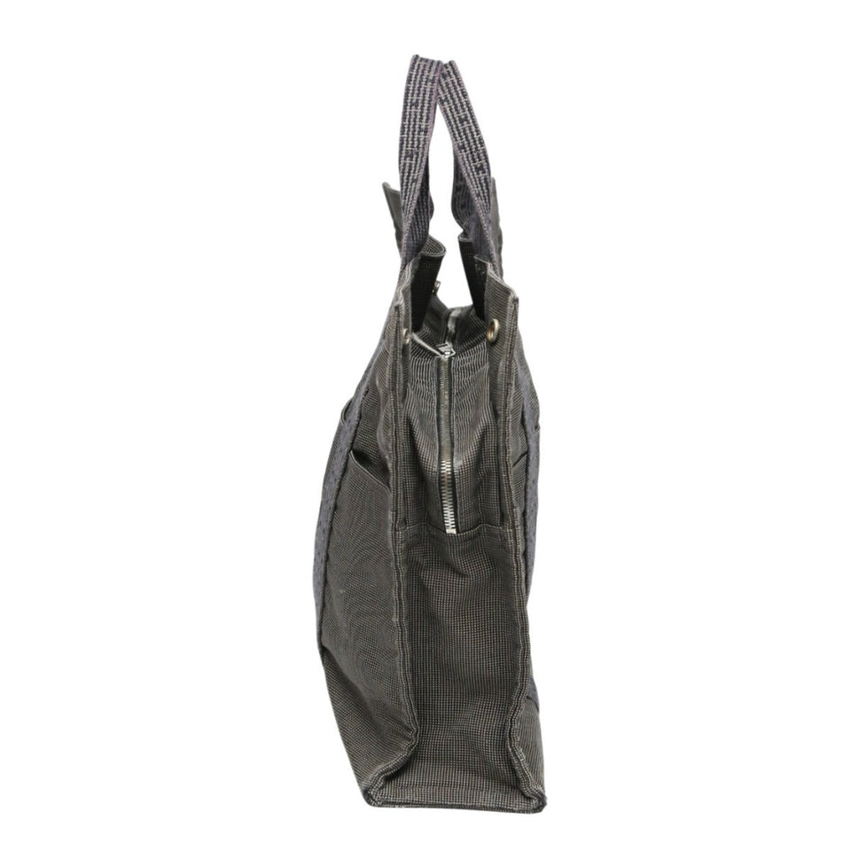 Hermes Tote Bag canvas gray Business bag Her LineTote MM