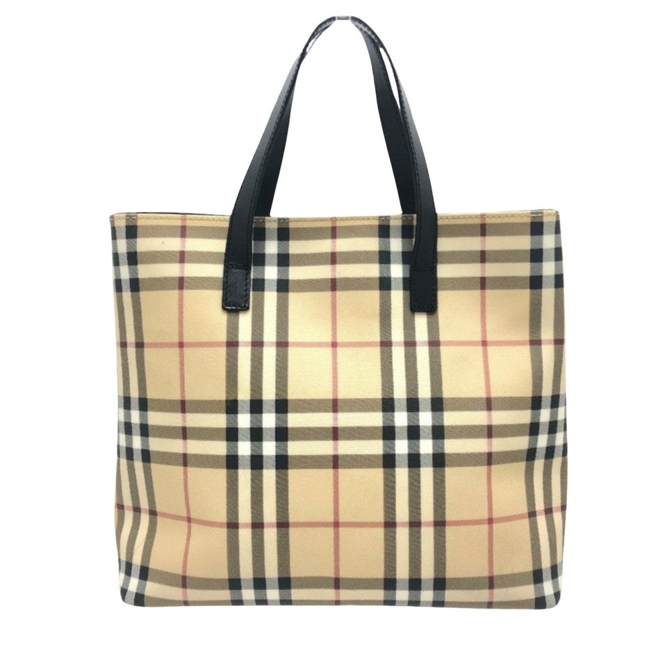 Luxury Burberry Nova Check Tote