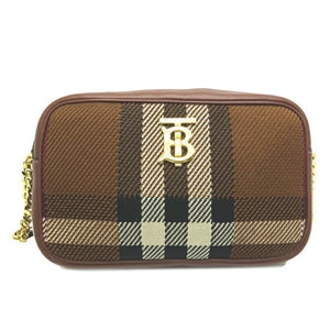 Luxury Burberry Nova Check Shoulder Bag