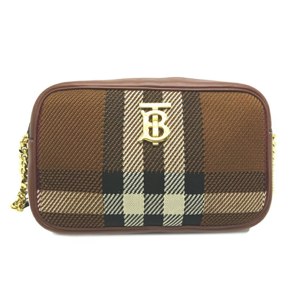 Luxury Burberry Nova Check Shoulder Bag