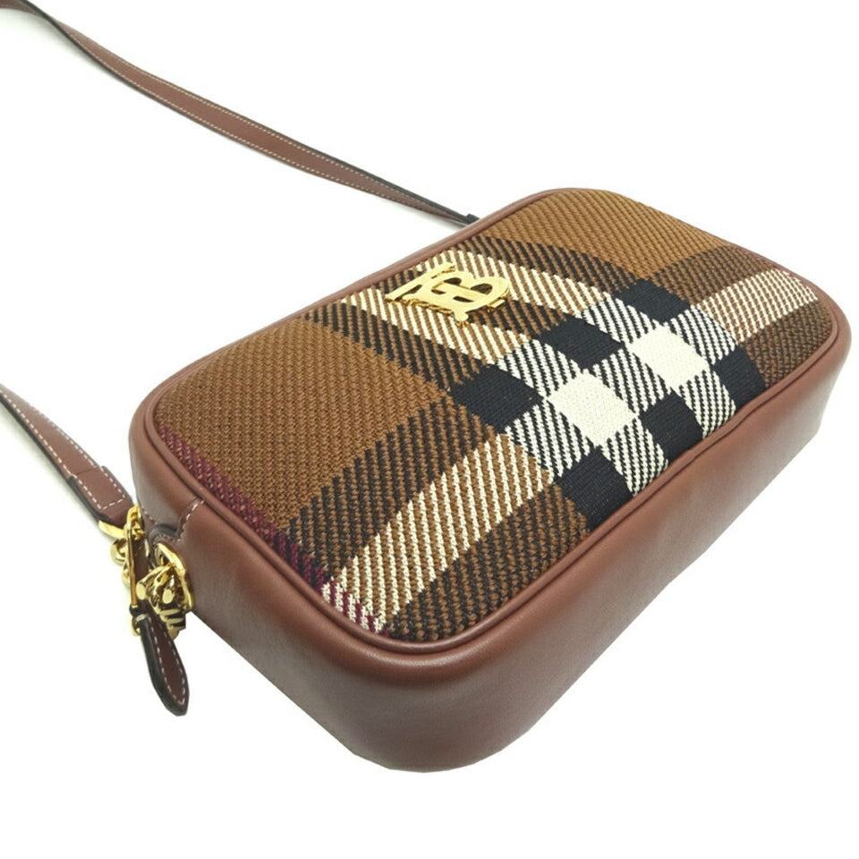 Luxury Burberry Nova Check Shoulder Bag