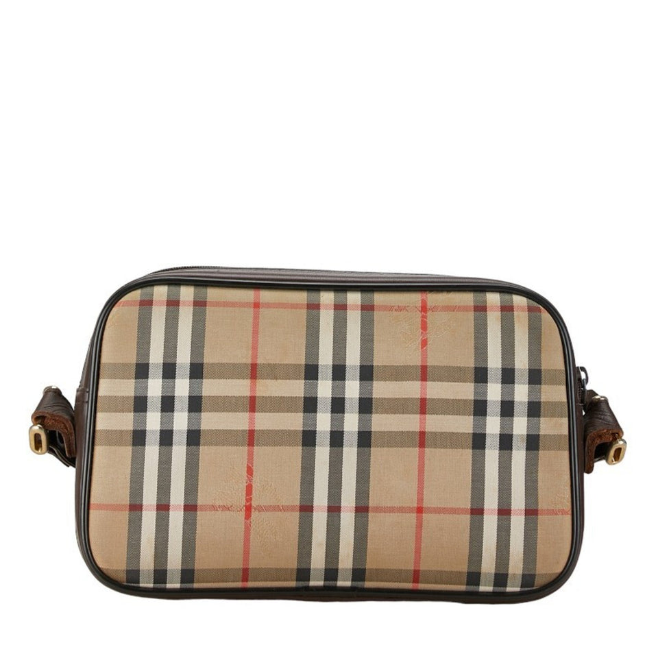 Luxury Burberry Nova Check Shoulder Bag