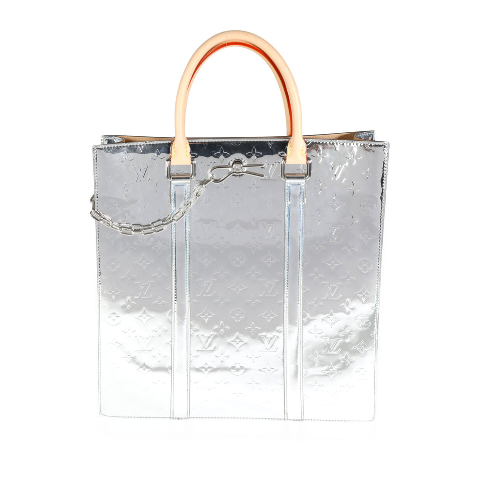 Louis Vuitton Limited Edition Monogram Mirror Coated Miroir Sac Plat Handbag