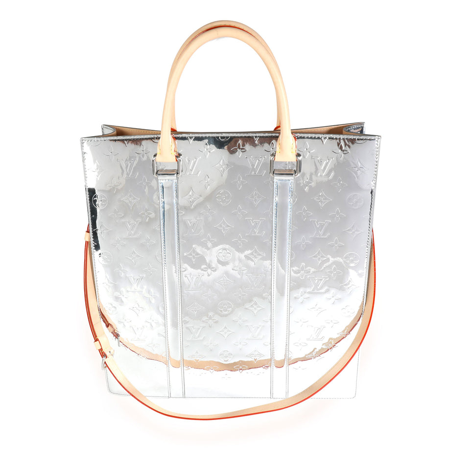 Louis Vuitton Limited Edition Monogram Mirror Coated Miroir Sac Plat Handbag