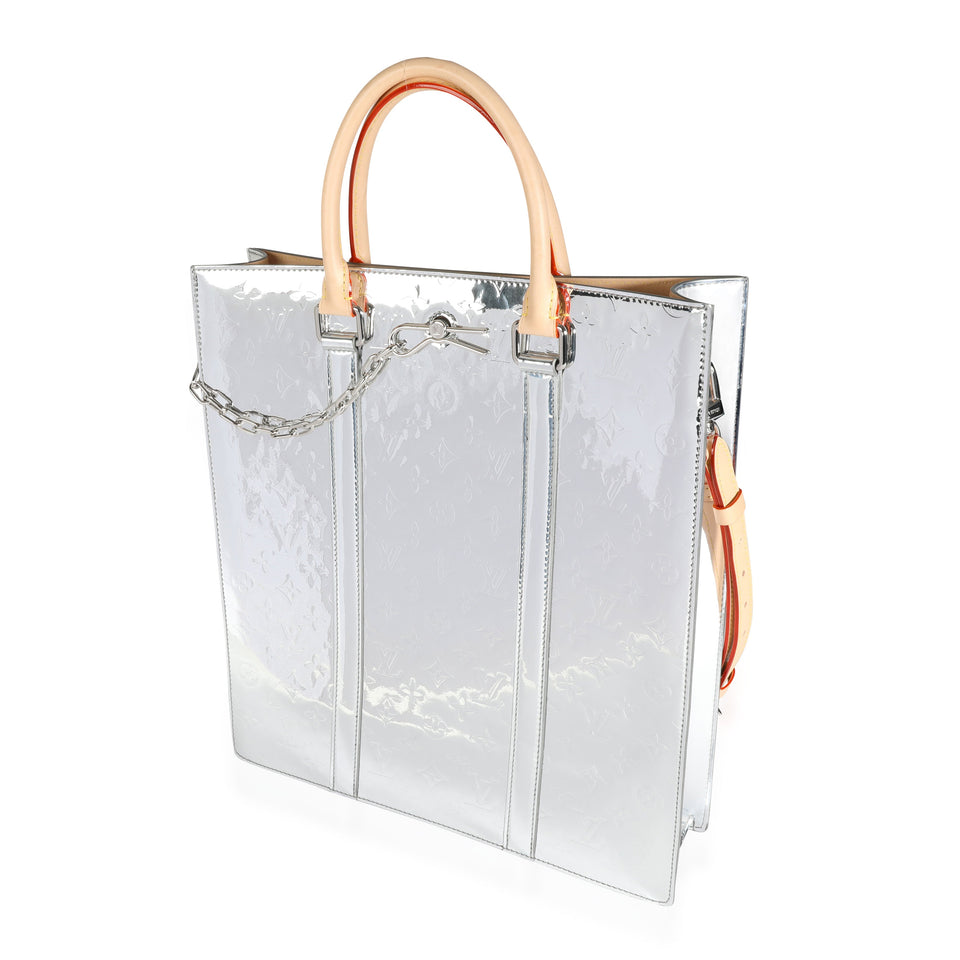 Louis Vuitton Limited Edition Monogram Mirror Coated Miroir Sac Plat Handbag